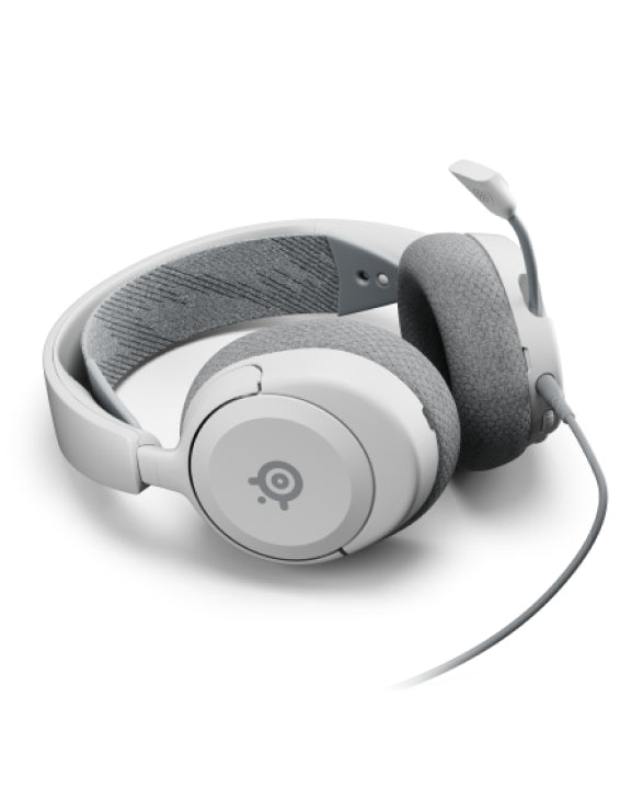 SteelSeries Arctis Nova 1 – Gaming-Headset – 3,5 mm Klinke, Surround-Sound – Weiss – für PS5/Switch/Xbox