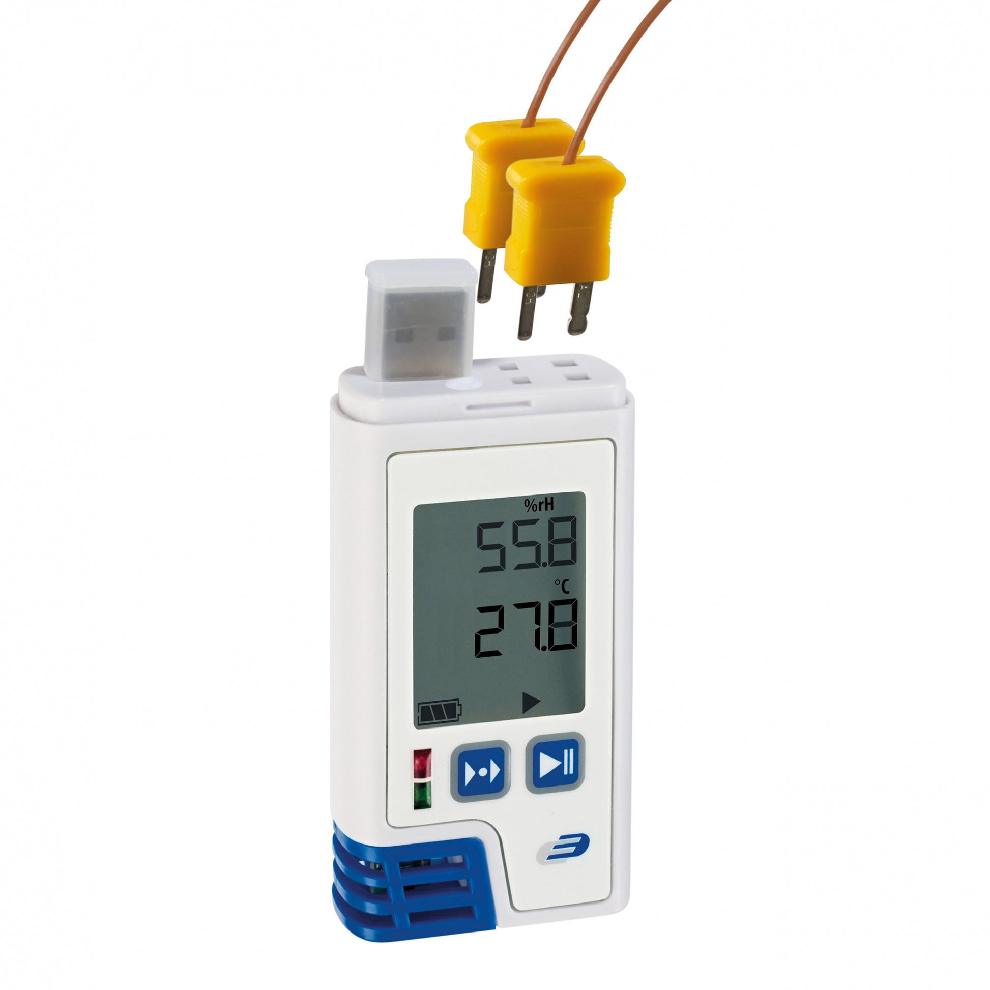 TFA Dostmann LOG 210 TC Temperatur-Datenlogger – Innen/Aussen, Freistehend