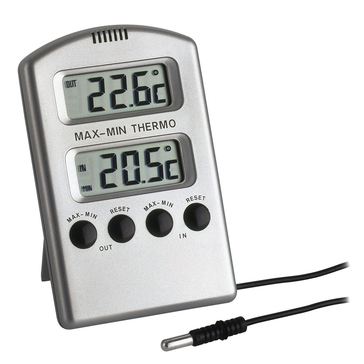 TFA-Dostmann 30.1020 Temperatursensor – -50,0–70,0 °C, Innen/Aussen
