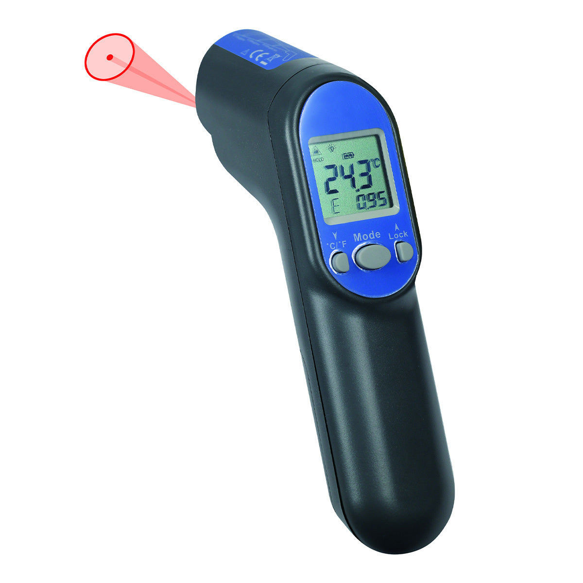 TFA-Dostmann SCANTEMP 450 Temperatursensor – −60–500 °C, Innen/Aussen