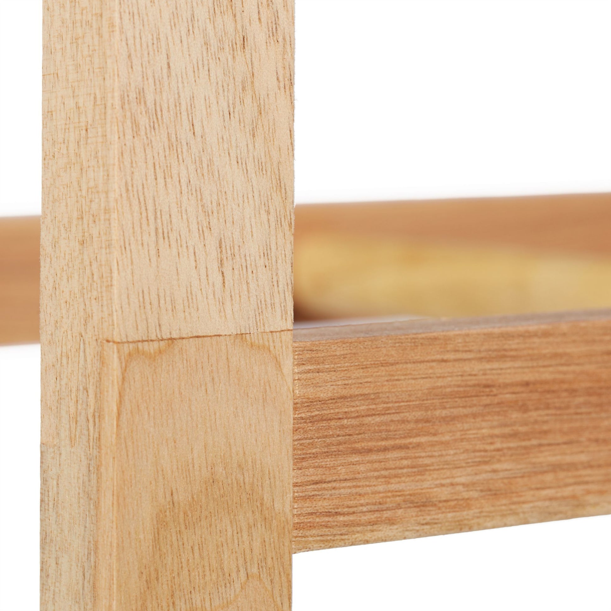 Relaxdays Garderobenständer – Holz – Walnuss – 1'020 mm