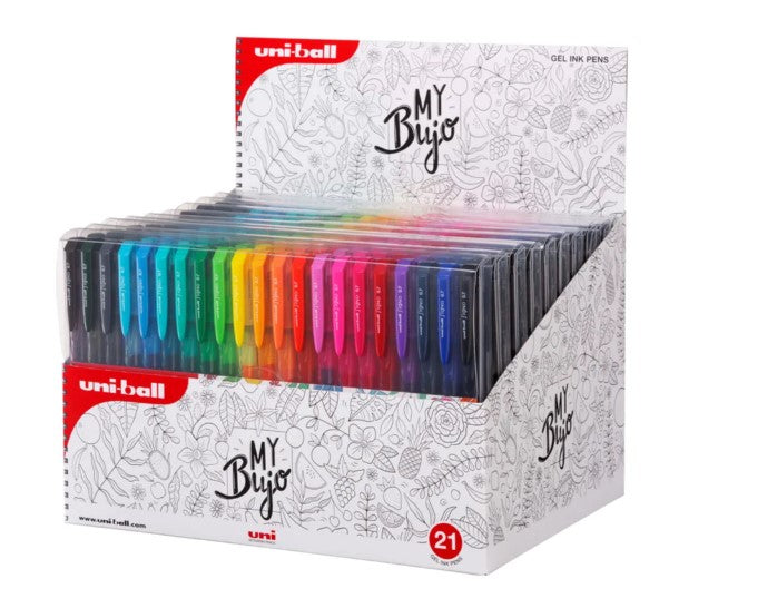 Uni-Ball Signo RT Gelschreiber – 21 Farben, 0,4 mm, wasserfest, lichtbeständig