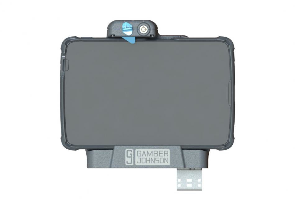 Gamber-Johnson Zebra ET4X 10" Slim Dual USB Dockingstation – für Zebra ET4X 10"