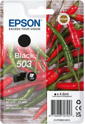 Epson 503 Schwarz Tintenpatrone (Original) – für XP-5200/5205, WF-2960/2965