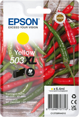 Epson 503XL Gelbe Tintenpatrone (Original) – für XP-5200/XP-5205, WF-2960DWF/WF-2965DWF