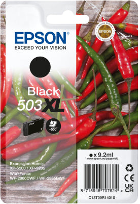 Epson 503XL Schwarz Tintenpatrone (Original) – 9,2 ml