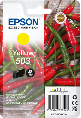 Epson 503 Gelbe Tintenpatrone (Original) – 3,3 ml – für XP-5200/XP-5205, WF-2960/2965