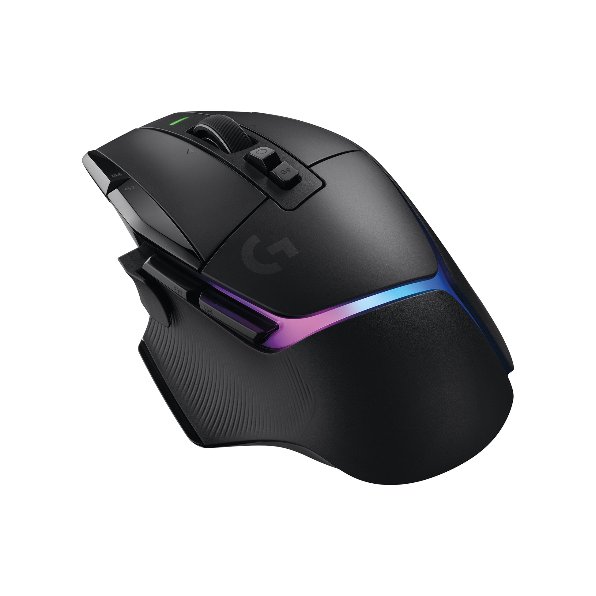 Logitech G G502 X PLUS – Gaming-Maus – Kabellos (2,4 GHz), 25600 DPI, RGB-Beleuchtung, rechts, Schwarz