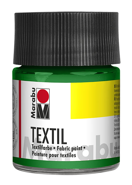 Marabu Stoffmalfarbe – Hellgrün, 50 ml, für Textilien