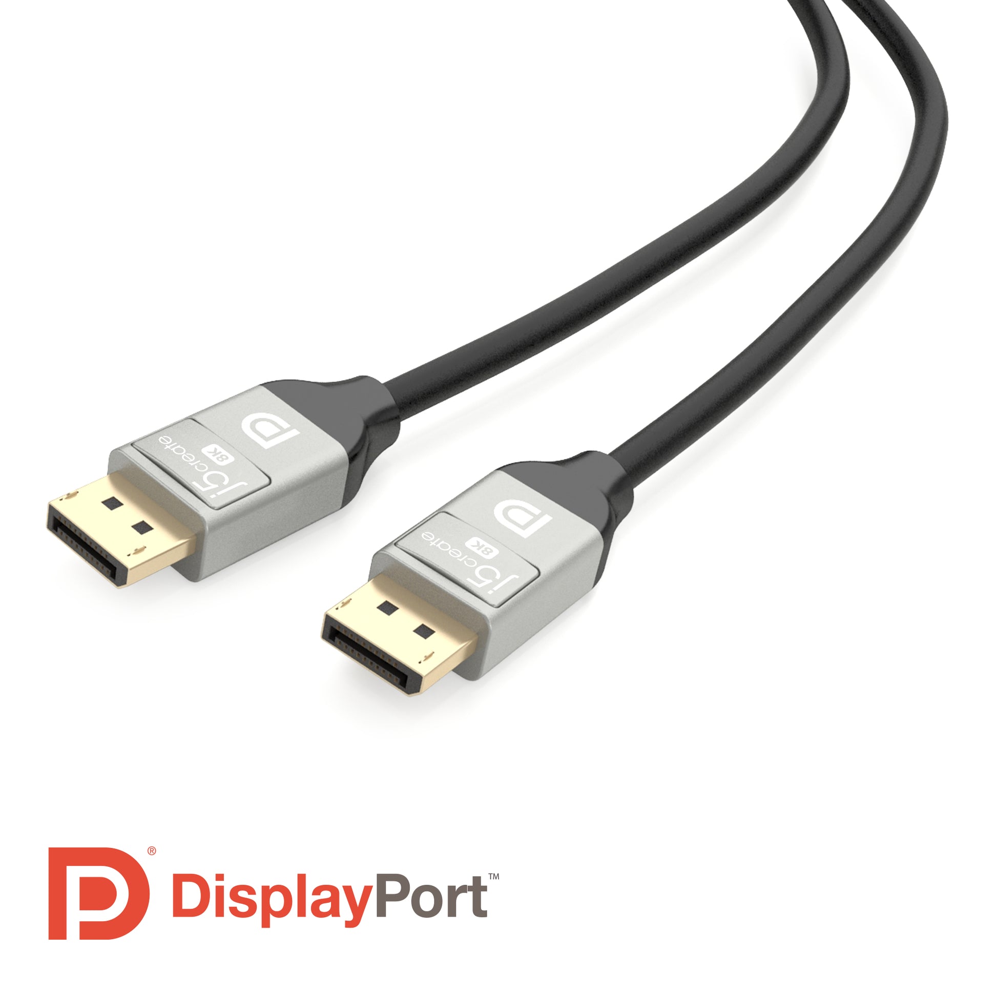 j5create DisplayPort-Kabel – 8K