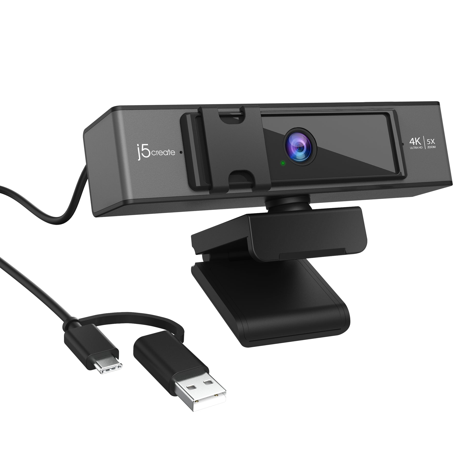 j5create Webcam – 4K, USB, 5× Digitaler Zoom