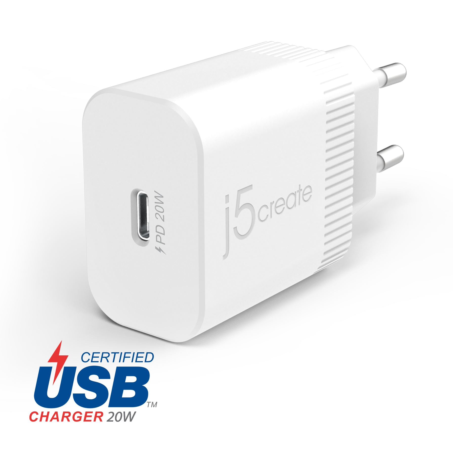 j5create Netzteil (EU) – 20 W, 1× USB-C, PD