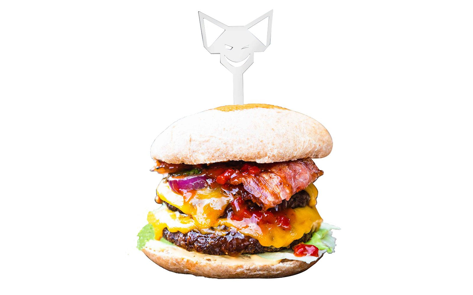 FENNEK Burger-Spiesse 17,5 cm, Edelstahl, 6 Stk.