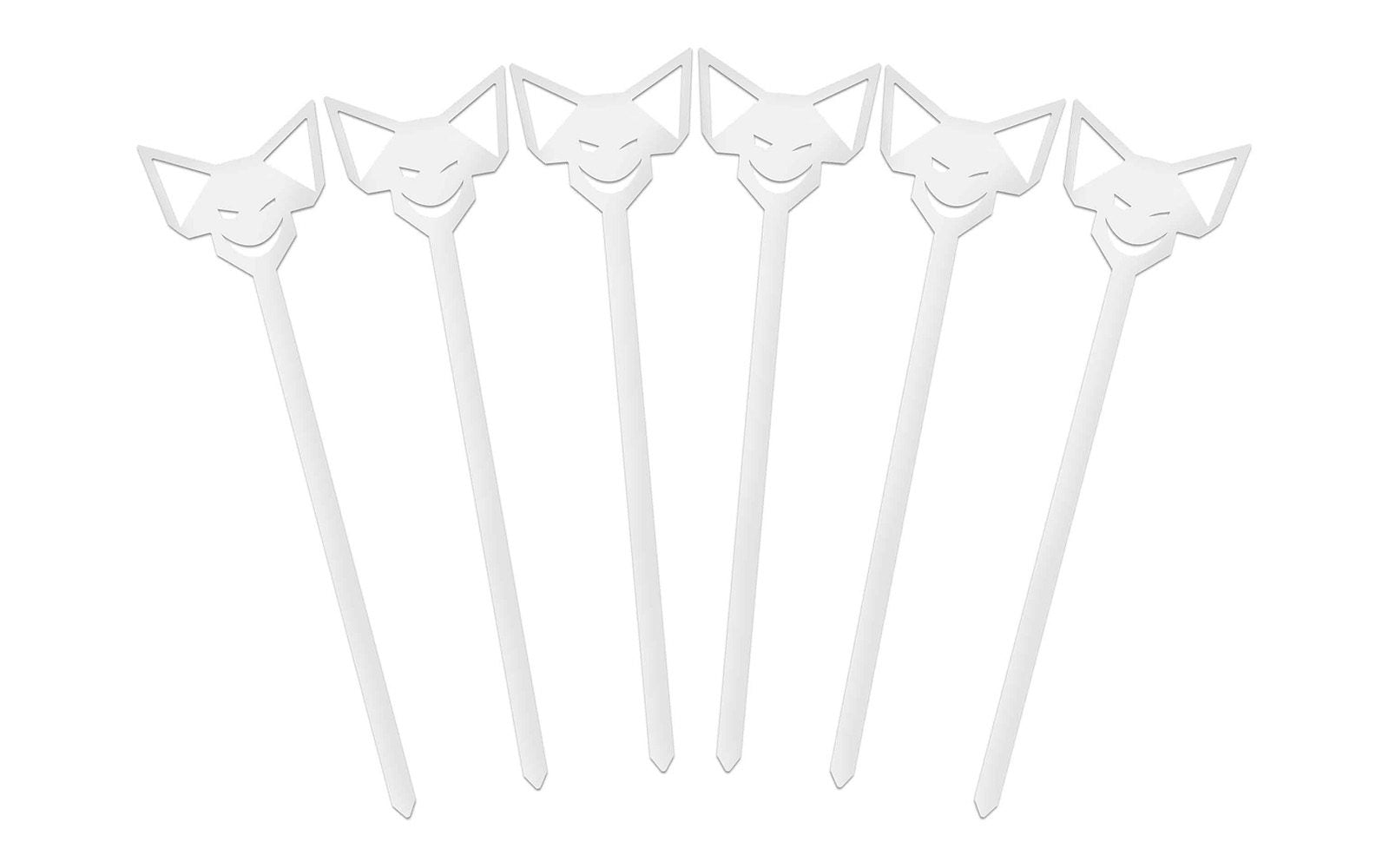FENNEK Burger-Spiesse 17,5 cm, Edelstahl, 6 Stk.
