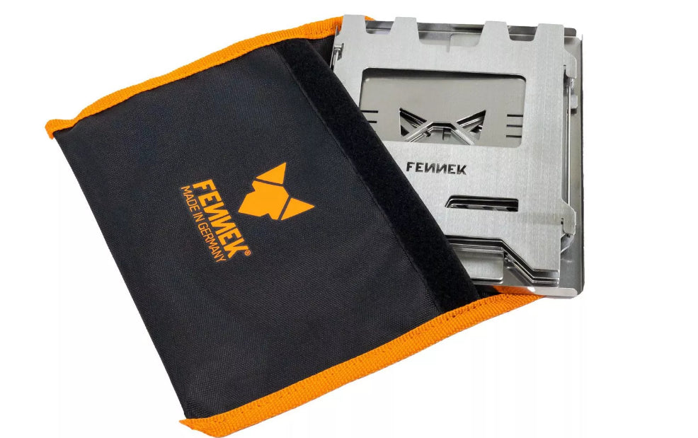 Fennek Grill HOBO Premium – Edelstahl, faltbar – Silber
