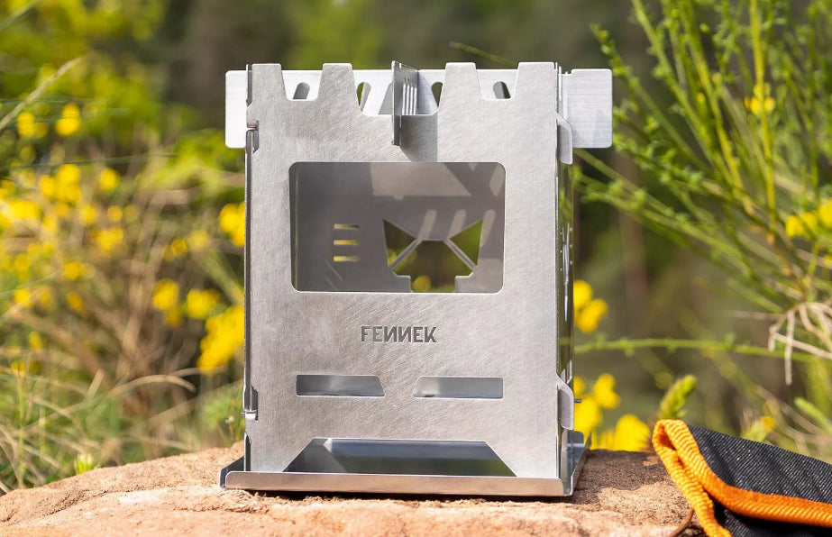 Fennek Grill HOBO Premium – Edelstahl, faltbar – Silber