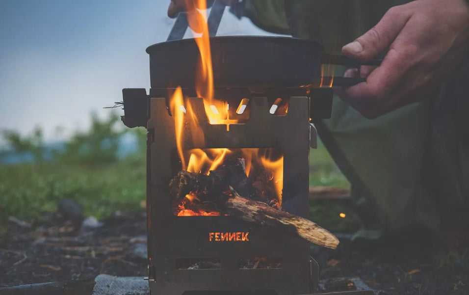 Fennek Grill HOBO Premium – Edelstahl, faltbar – Silber