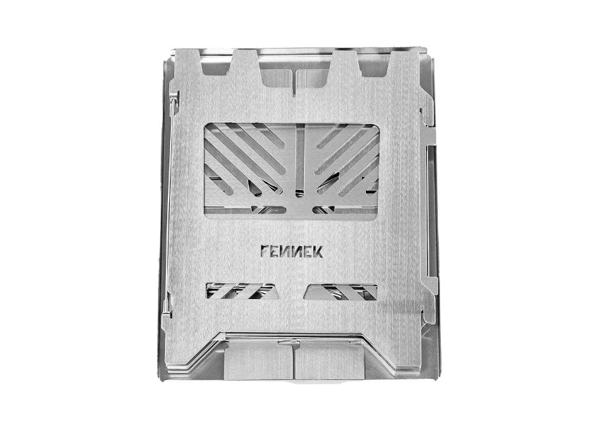 Fennek Grill HOBO Premium – Edelstahl, faltbar – Silber