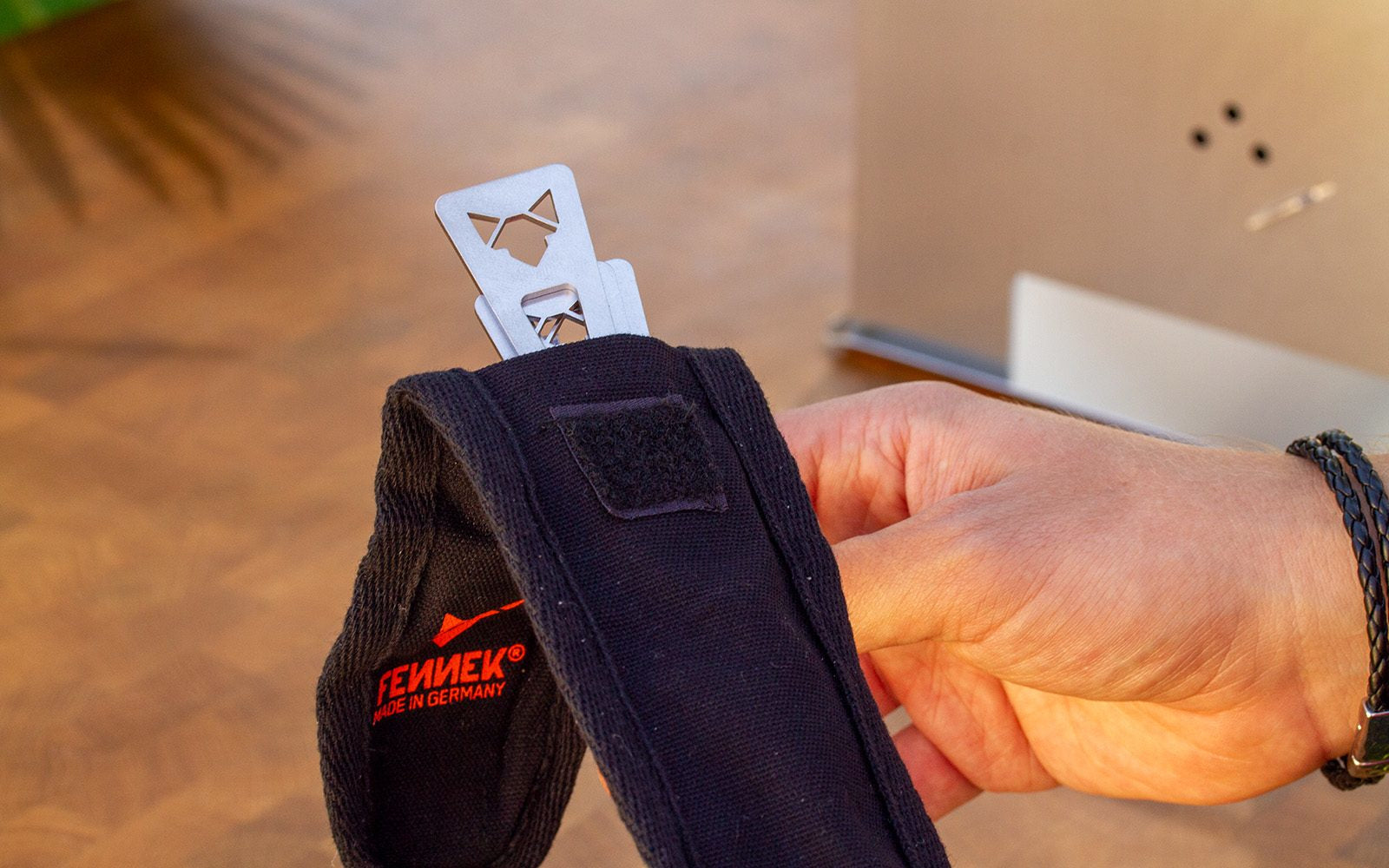 FENNEK Grillspiesse 34,5 cm, 6 Stk., Edelstahl, Baumwolltasche, Silber