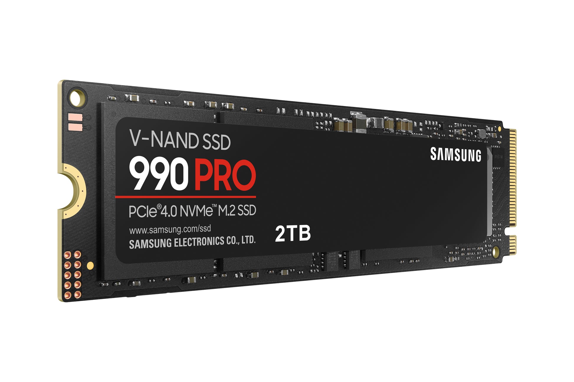Samsung 990 PRO – 2 TB M.2 2280 NVMe PCIe 4.0 x4, 7'450/6'900 MB/s – für PC