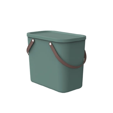 Rotho Aufbewahrungsbox – Kunststoff, Mistelgrün, 23,5 × 34 × 40 cm