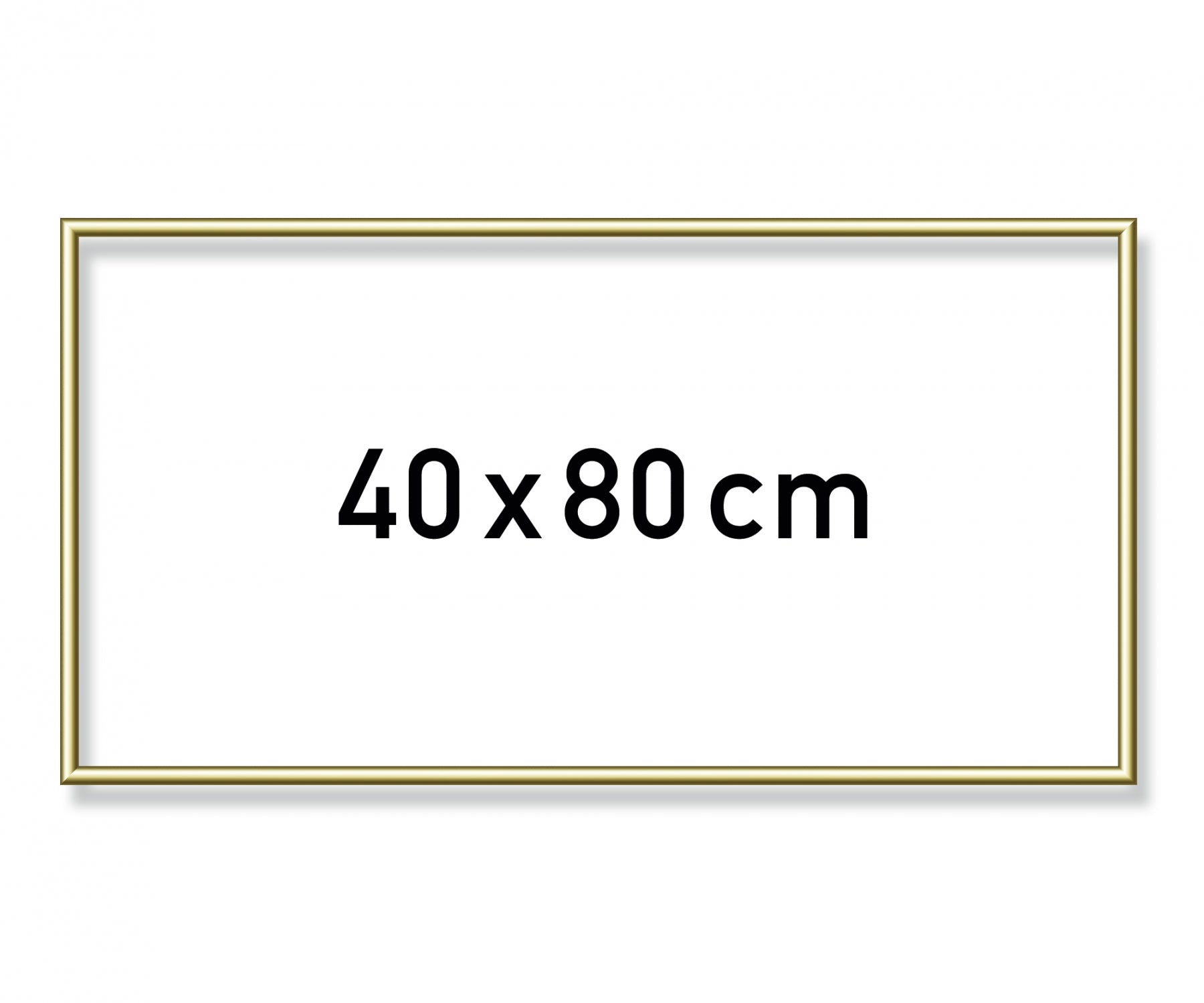 Schipper Alurahmen – für 80 × 40 cm – Aluminium, Gold