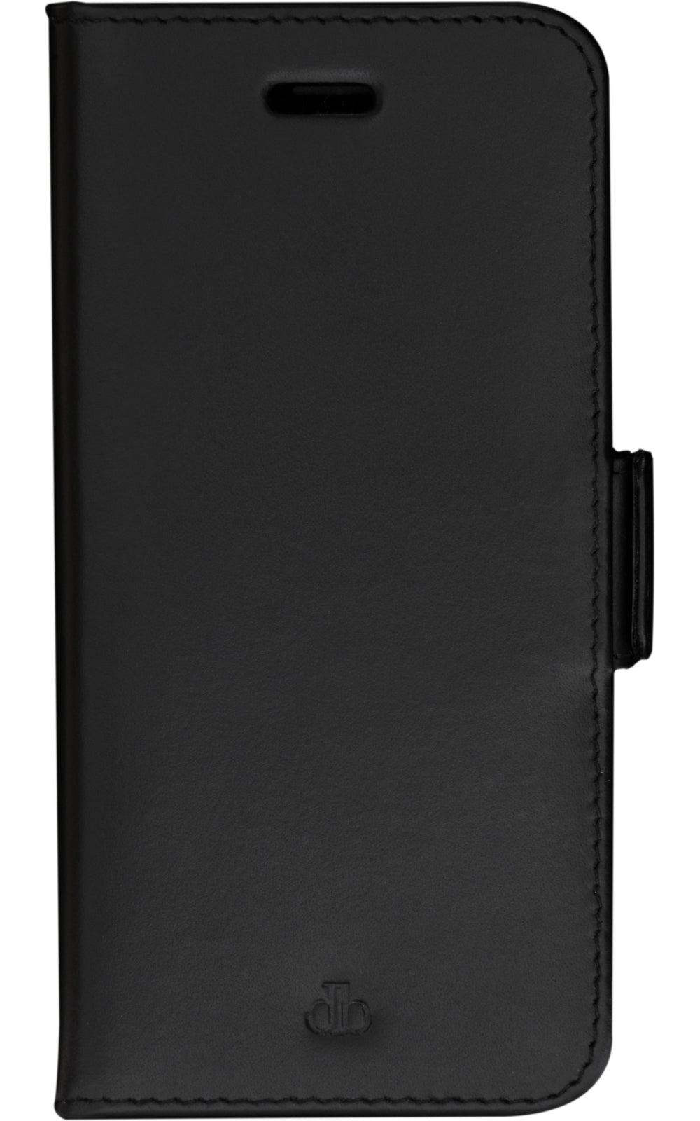 dbramante1928 Copenhagen Slim Wallethülle – für Apple iPhone 14 Plus, 3 Kartenfächer, Leder, schwarz
