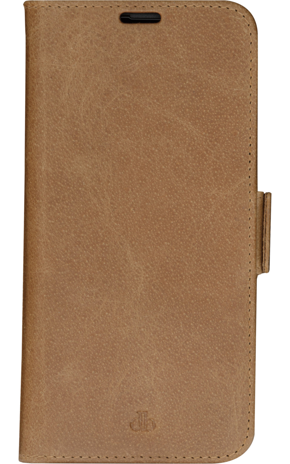 dbramante1928 Copenhagen Slim Wallethülle – für Apple iPhone 14 Pro Max, 3 Kartenfächer, Leder, Tan