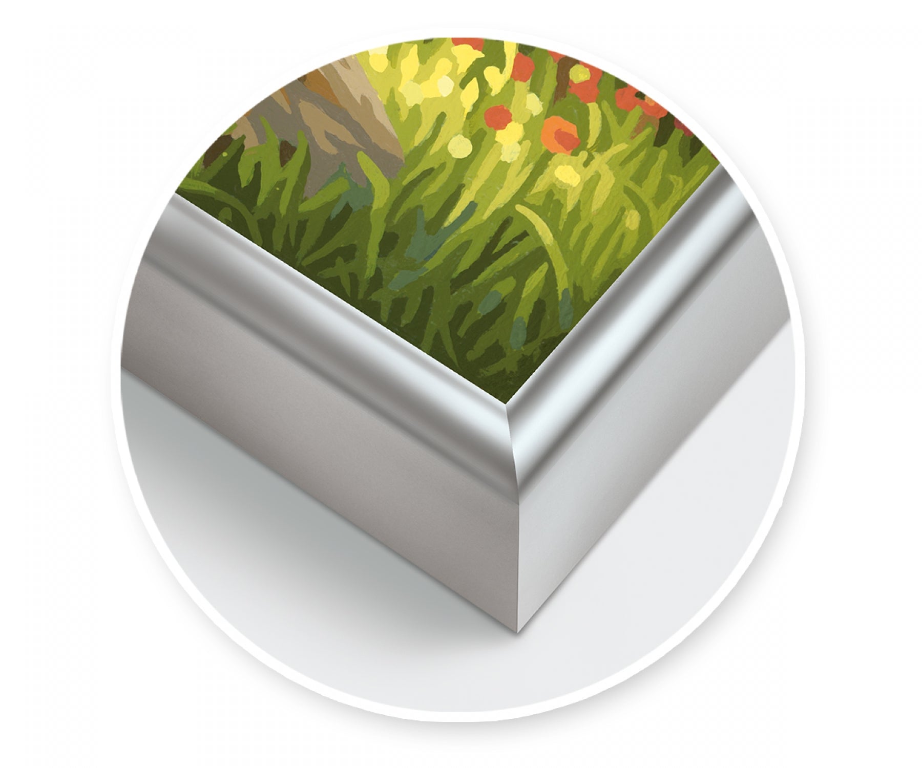 Schipper Quattro Alurahmen – für 18 × 24 cm – Aluminium, silber