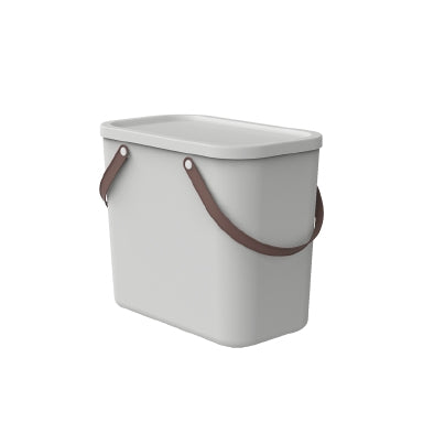 Rotho Aufbewahrungsbox – Kunststoff, Mistelzweig Weiss, 23,5 × 34 × 40 cm – 1er-Pack
