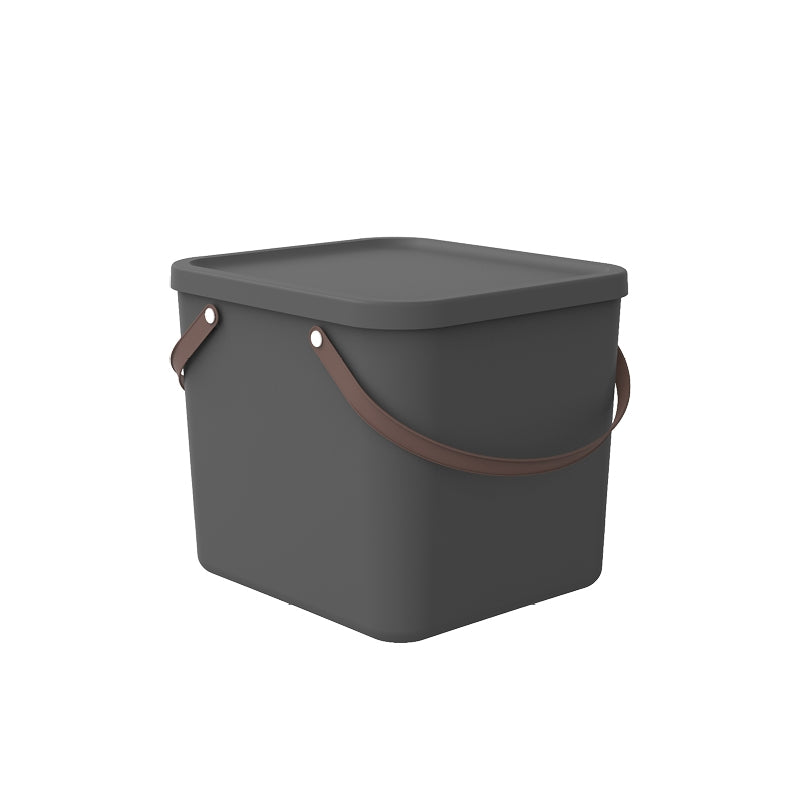 Rotho Aufbewahrungsbox Albula – Kunststoff, Anthrazit, 35,8 × 34 × 40 cm
