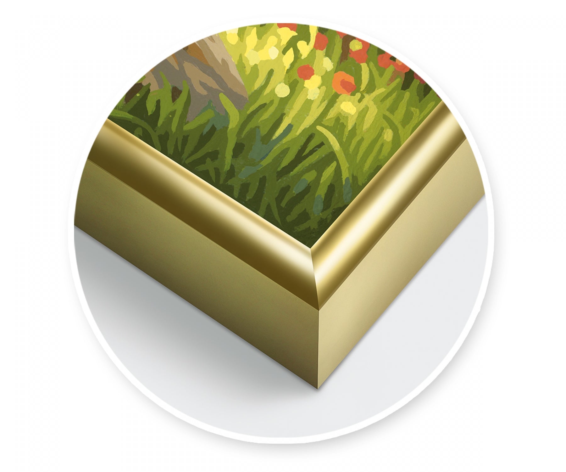 Schipper Alurahmen – für 80 × 40 cm – Aluminium, Gold
