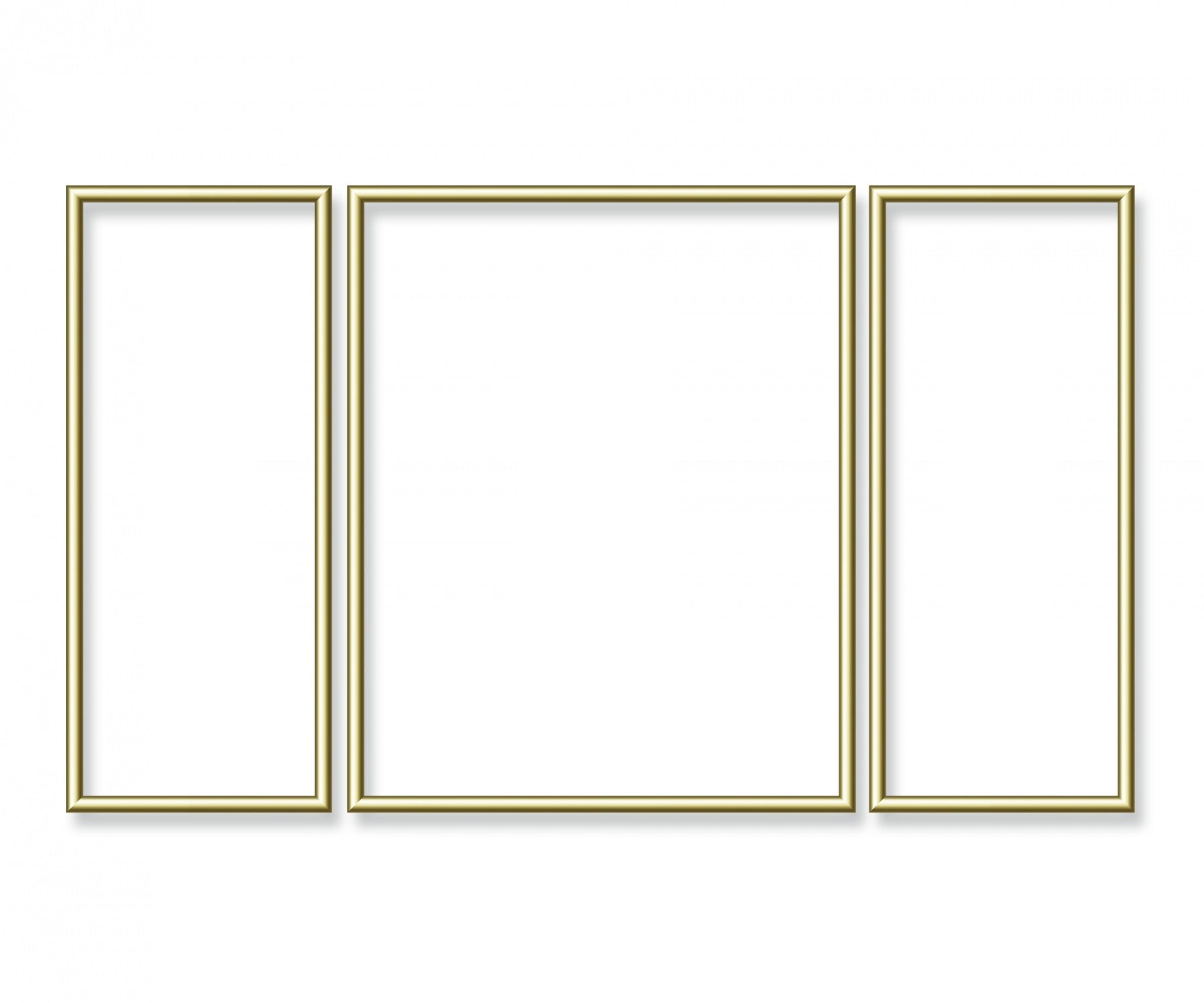 Schipper Alurahmen – für 50 × 80 cm – Aluminium, Gold