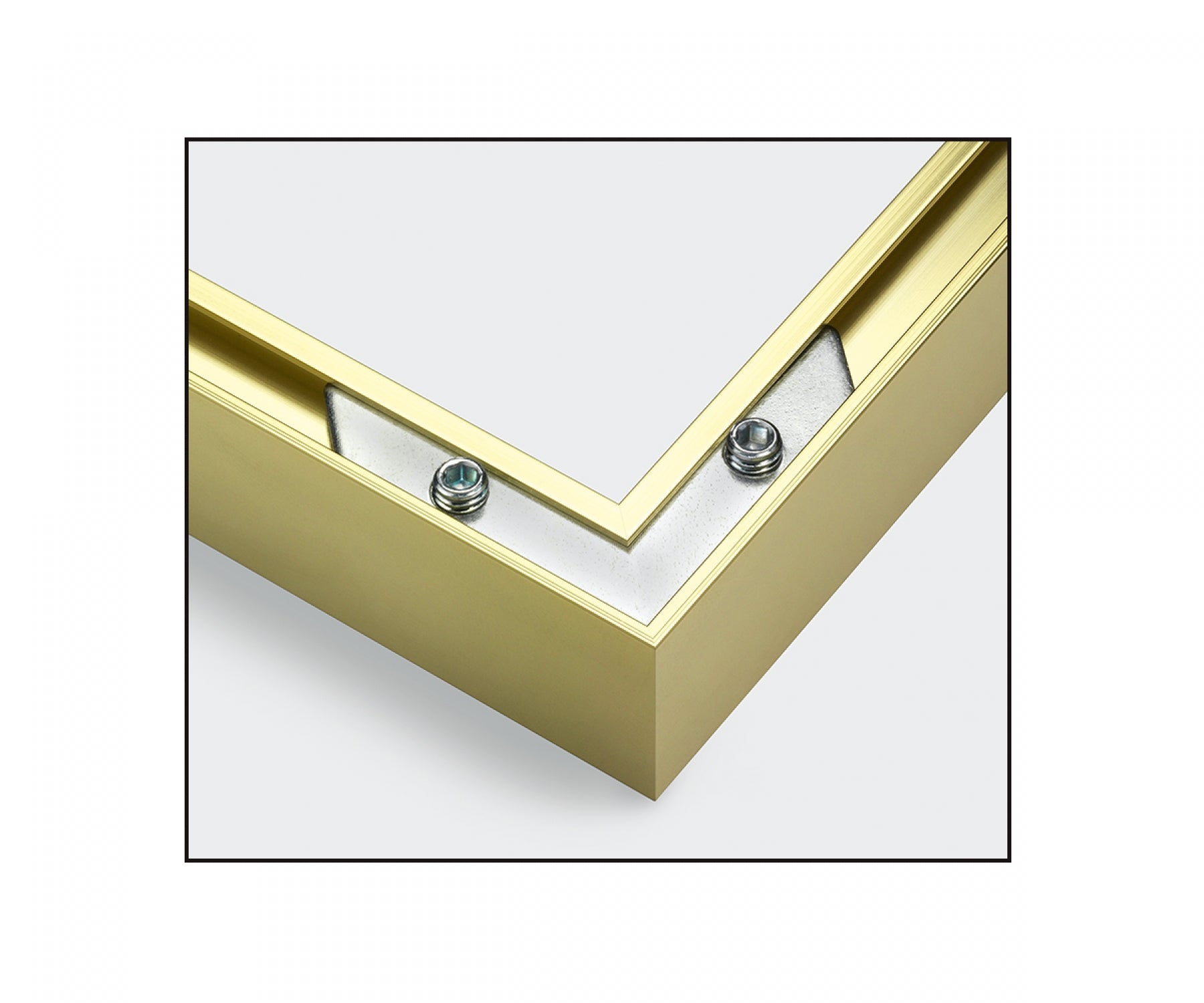 Schipper Alurahmen – für 80 × 40 cm – Aluminium, Gold