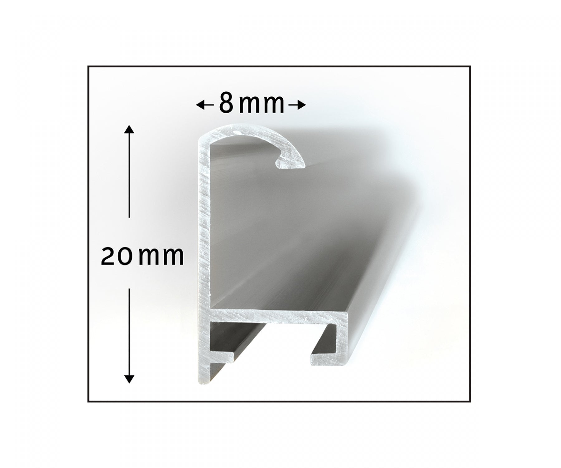 Schipper Alurahmen – für 50 × 40 cm – Aluminium, silber