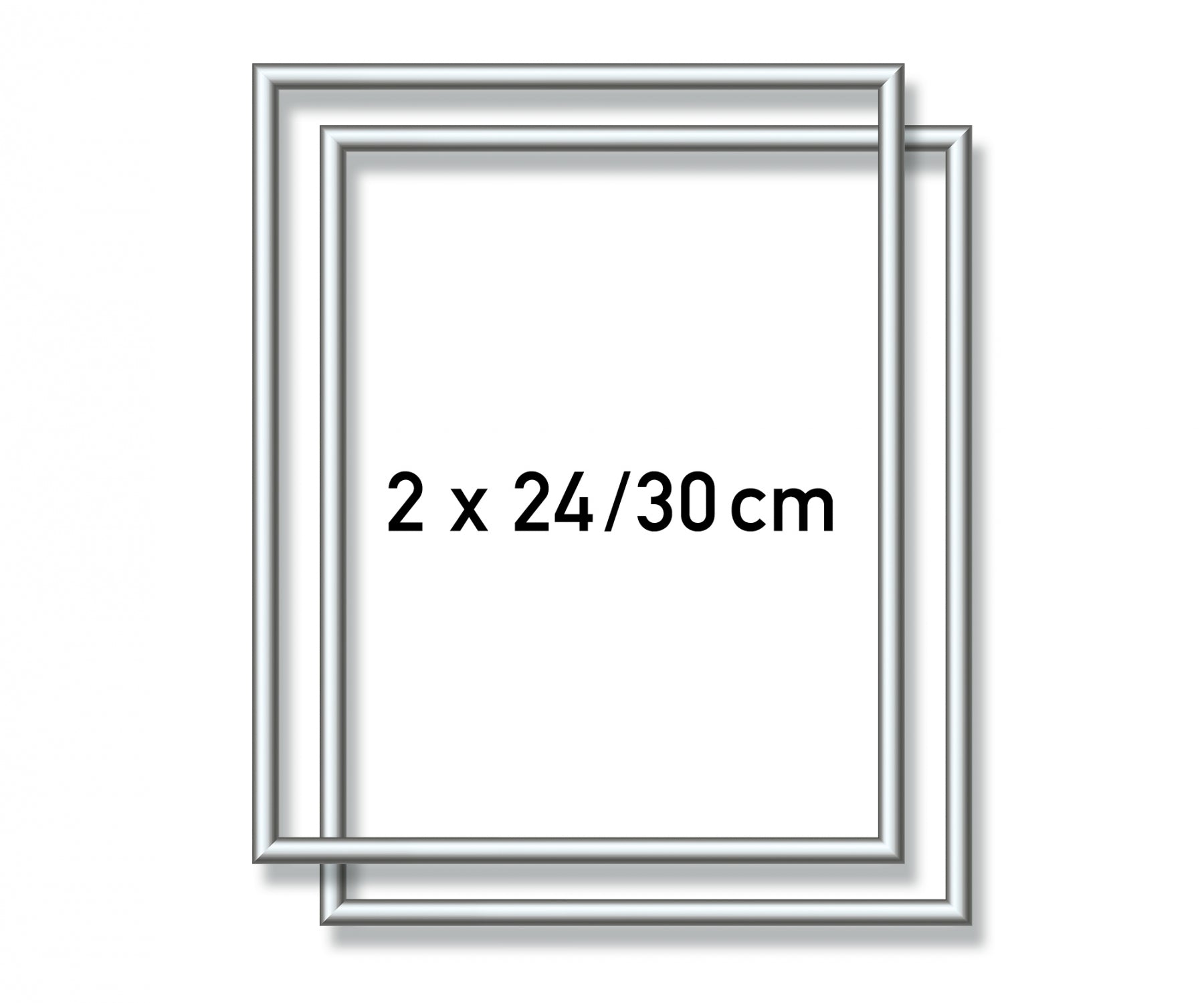 Schipper Alurahmen – für 24 × 30 cm – Aluminium, silber