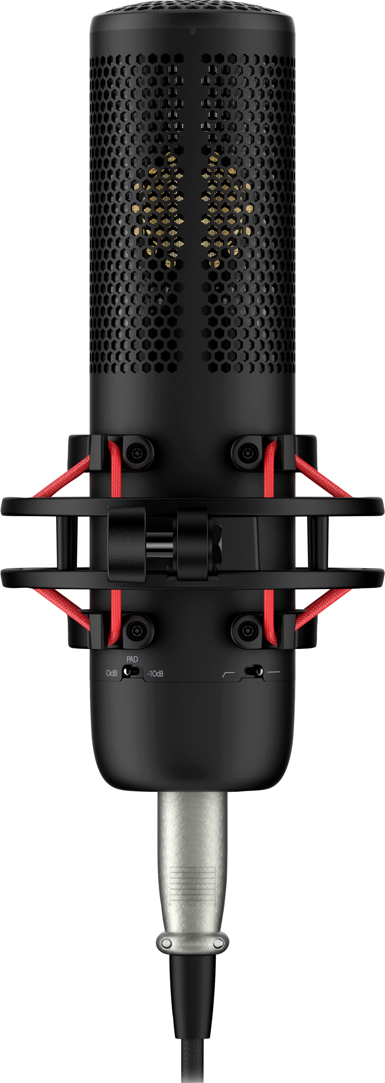 HyperX Procast – Tischmikrofon – XLR, kabelgebunden, 75 dB SNR – Schwarz