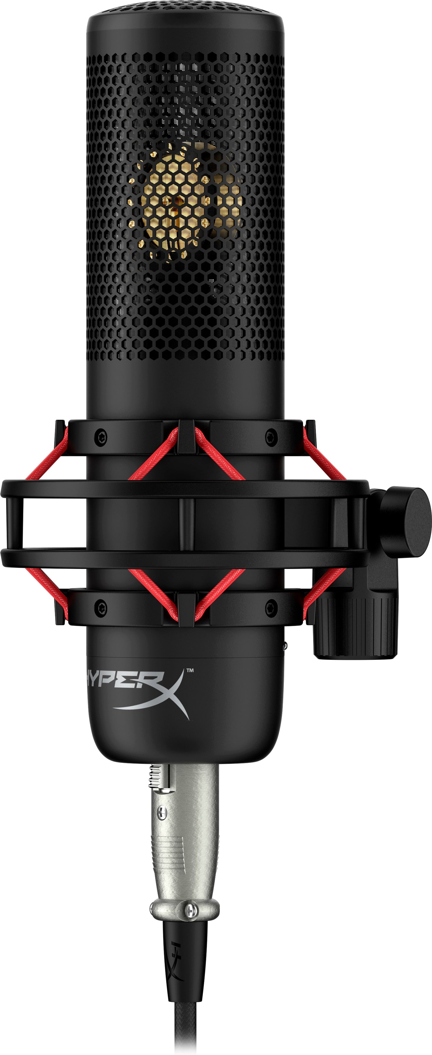 HyperX Procast – Tischmikrofon – XLR, kabelgebunden, 75 dB SNR – Schwarz