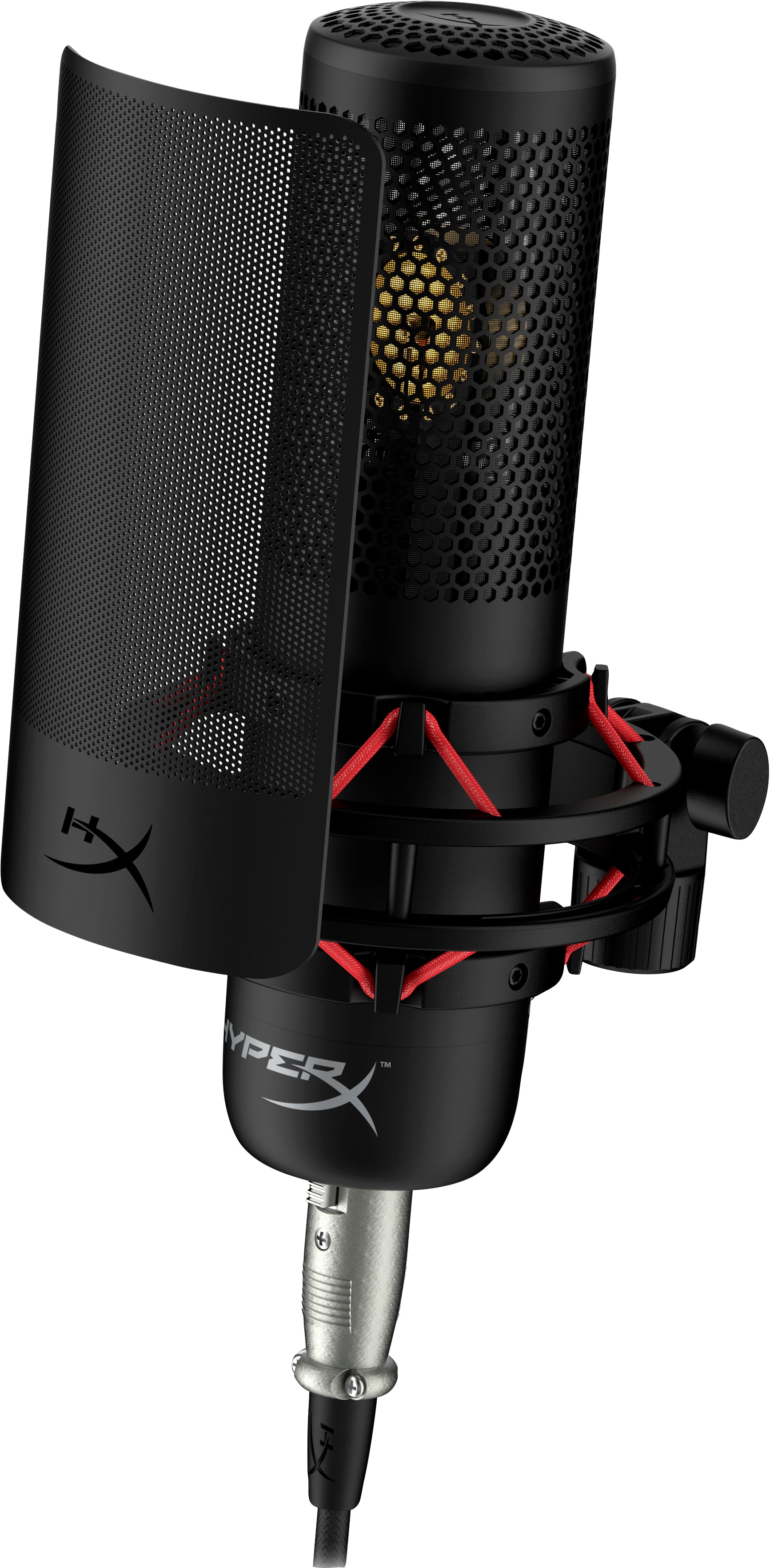HP HyperX ProCast Studio-Mikrofon – XLR, Kabelgebunden, Schwarz
