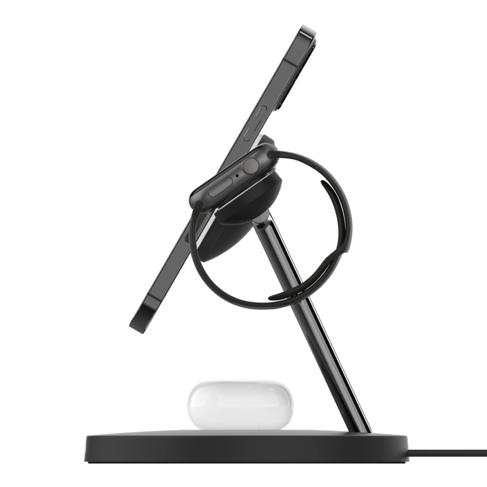 Belkin 3-in-1 Ladestation – Qi, MagSafe-kompatibel – für iPhone 12, iPhone 13