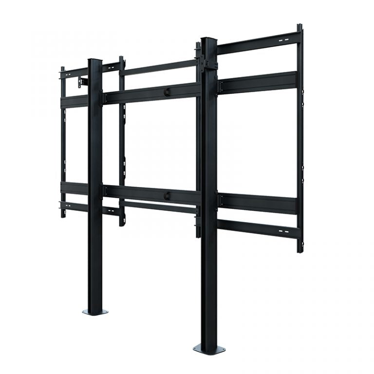 Hagor Bodenständer – 130" – Höhenverstellbar, für Samsung IER 130" – Schwarz