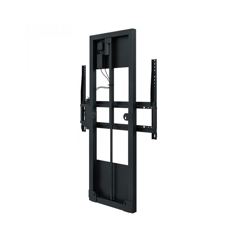 Hagor WH MOTO SLIM – Wandhalterung, für 42–75", VESA 200×200–800×600, bis 100 kg, motorisiert, schwarz