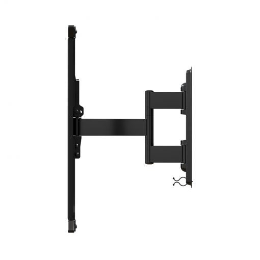 Hagor Wandhalterung – Vollbeweglich – 40–65" – VESA 200×100–400×400 – bis 30 kg, mit Kabelclips, ultraflach