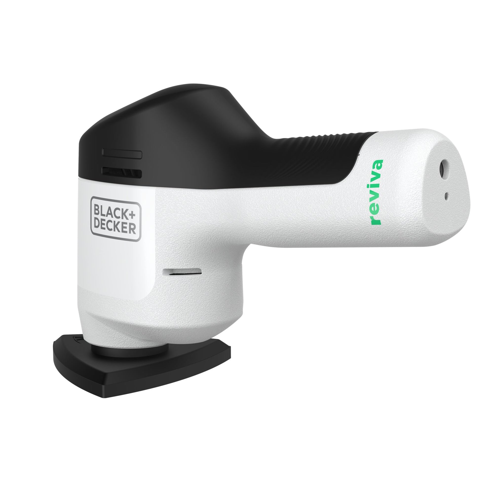 Black & Decker reviva – reviva Akku-Deltaschleifer, Gehäuse aus 50% recycelten PET-Flaschen, REVDS12C