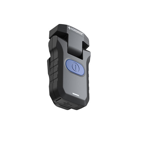 NORDRIDE Taschenlampe SCOUT – 350 lm, 40 m, IP65, USB-C, 3 Stufen – Schwarz