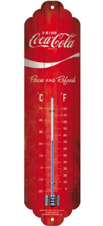 Nostalgic Art Coca-Cola Temperatursensor – −20–50 °C, Innen/Aussen