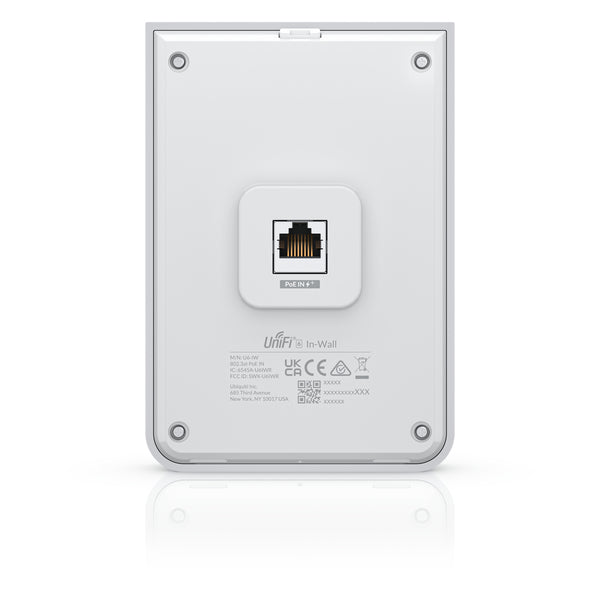 Ubiquiti UniFi U6-IW – Access Point – Wi‑Fi 6 (2,4/5 GHz), 4,8 Gbit/s, PoE, Wand