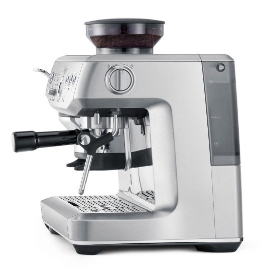 Sage Barista Impress Espressomaschine (Siebträger) – 9 bar, 2 l, Milchaufschäumer, Schwarz