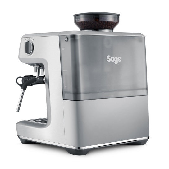 Sage Barista Impress Espressomaschine (Siebträger) – 9 bar, 2 l, Milchaufschäumer, Schwarz