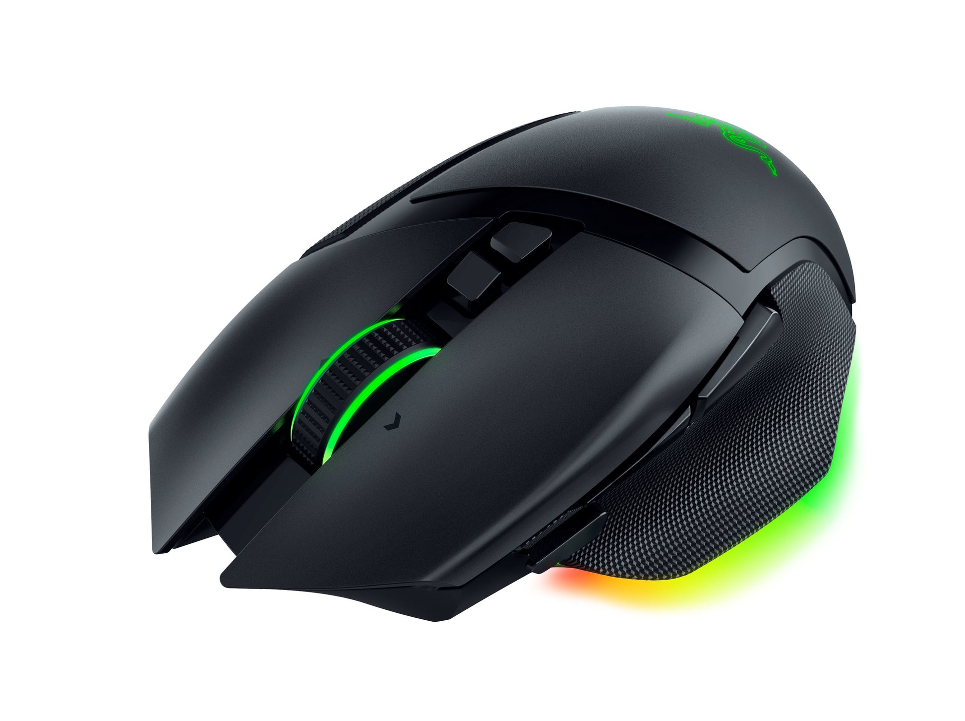 Razer Basilisk V3 Pro Maus – kabellos, Bluetooth, USB-C, 30'000 dpi, 11 Tasten, für Rechtshänder, schwarz
